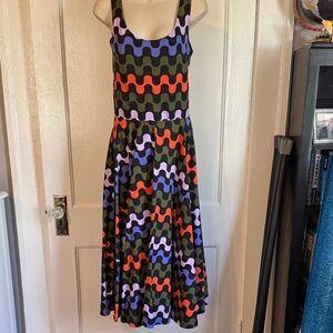 Nooworks Edie Ditto multi color Midi Dress